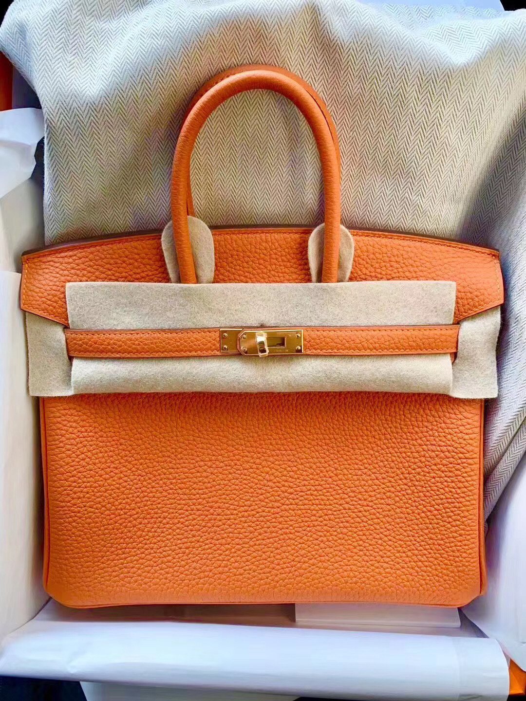 【エルメス】最も人気のあるハンドバッグ  バーキン 25 (送料無料)-全4色