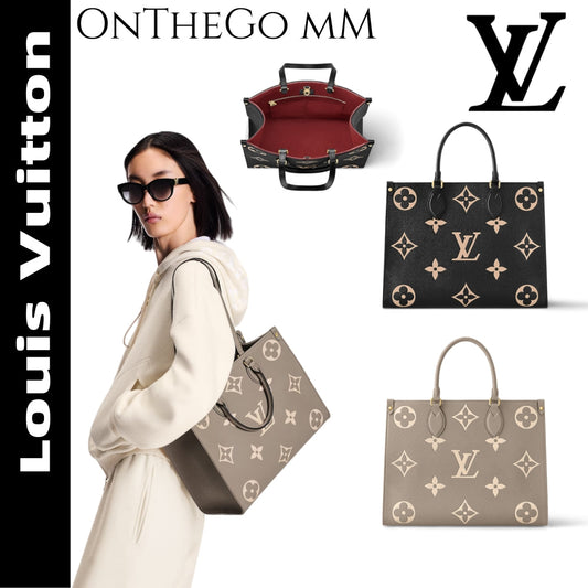 【ルイヴィトン】大容量で使いやすい♪オンザゴーMM バッグM45494