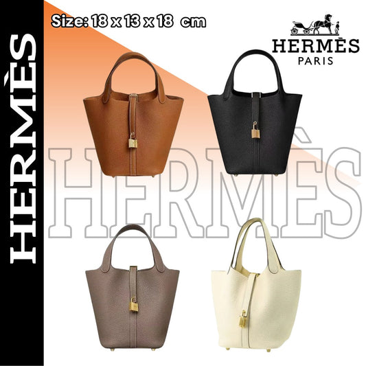 【エルメス】入手困難なピコタンロックPM18+内袋+ポニーペンダント+スカーフ