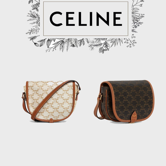 【セリーヌ】人気商品 ❤ファルコ ミディアム バッグ❤(送料無料)-全2色