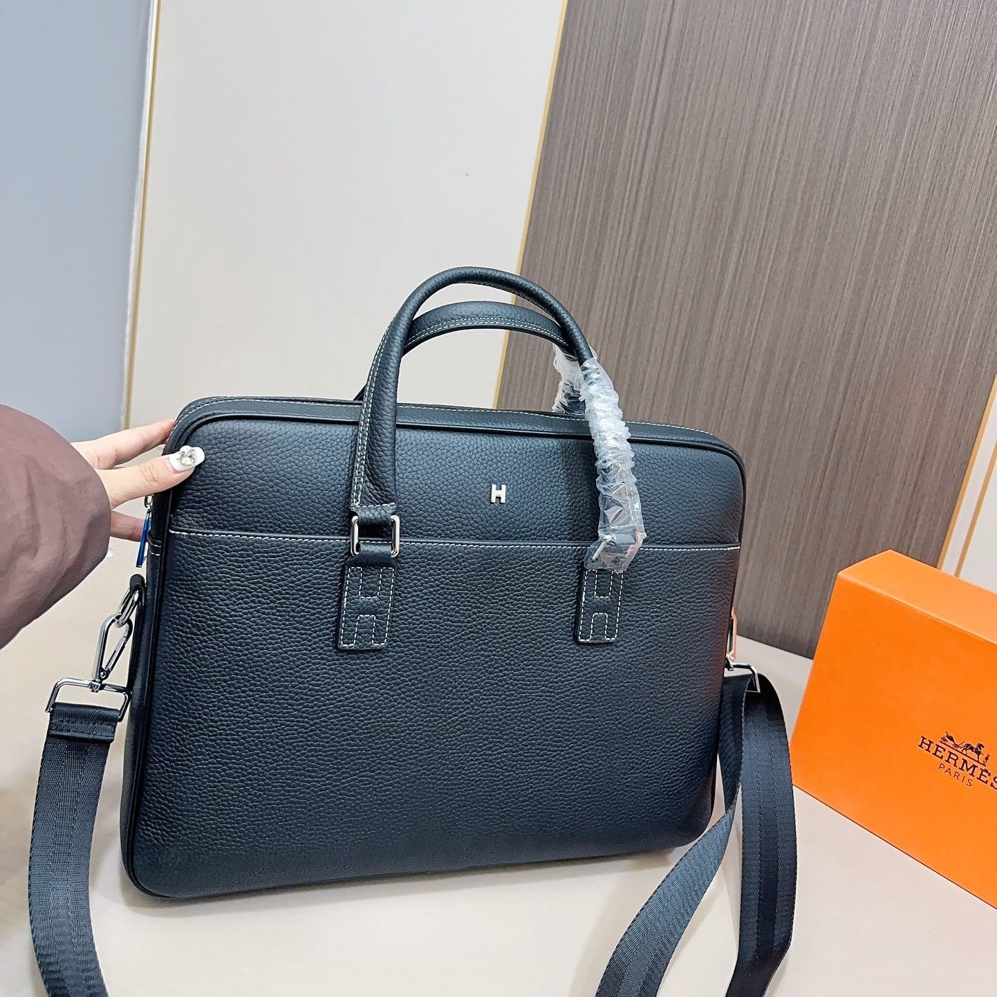 【エルメス】メンズブリーフケースハンドバッグ(送料無料)