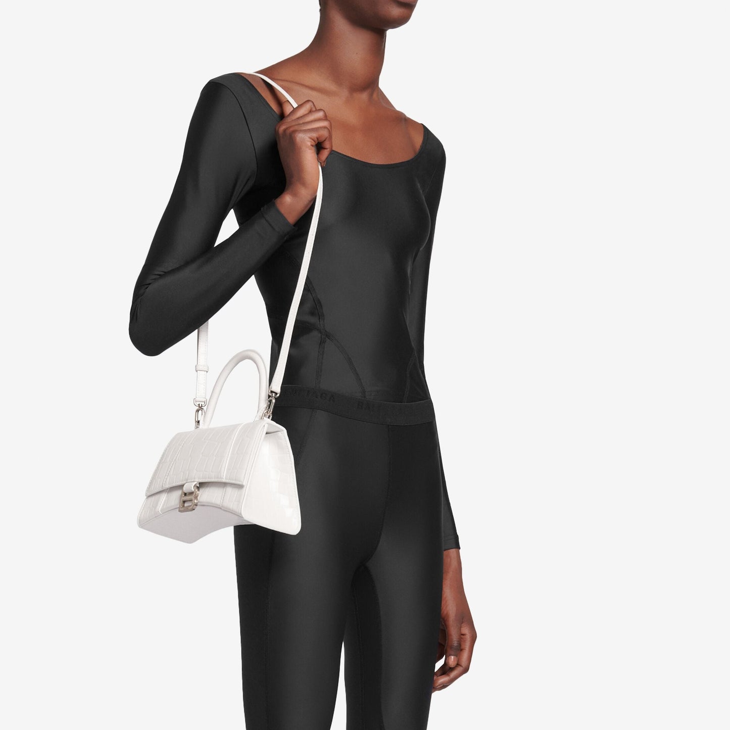 【バレンシアガ】限定!Must Buy!★B ロゴ★アワーグラス スモール バッグ