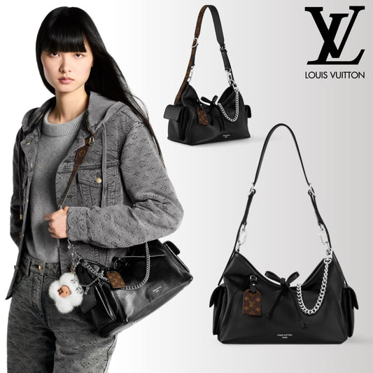 【ルイヴィトン】新作★大人気★Carryall NM|◆嬉しい大容量♪関税送料込み