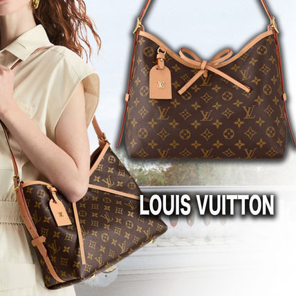 【ルイヴィトン】★大人気★Carryall PM|キュートなリボン付き&親子バッグデザイン♪少女心をくすぐるセット!