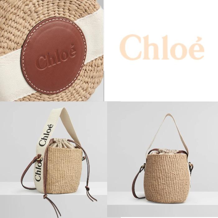 【クロエ】累計販売数量No.1春と夏定番人気♪“WOODY”スモールバスケット